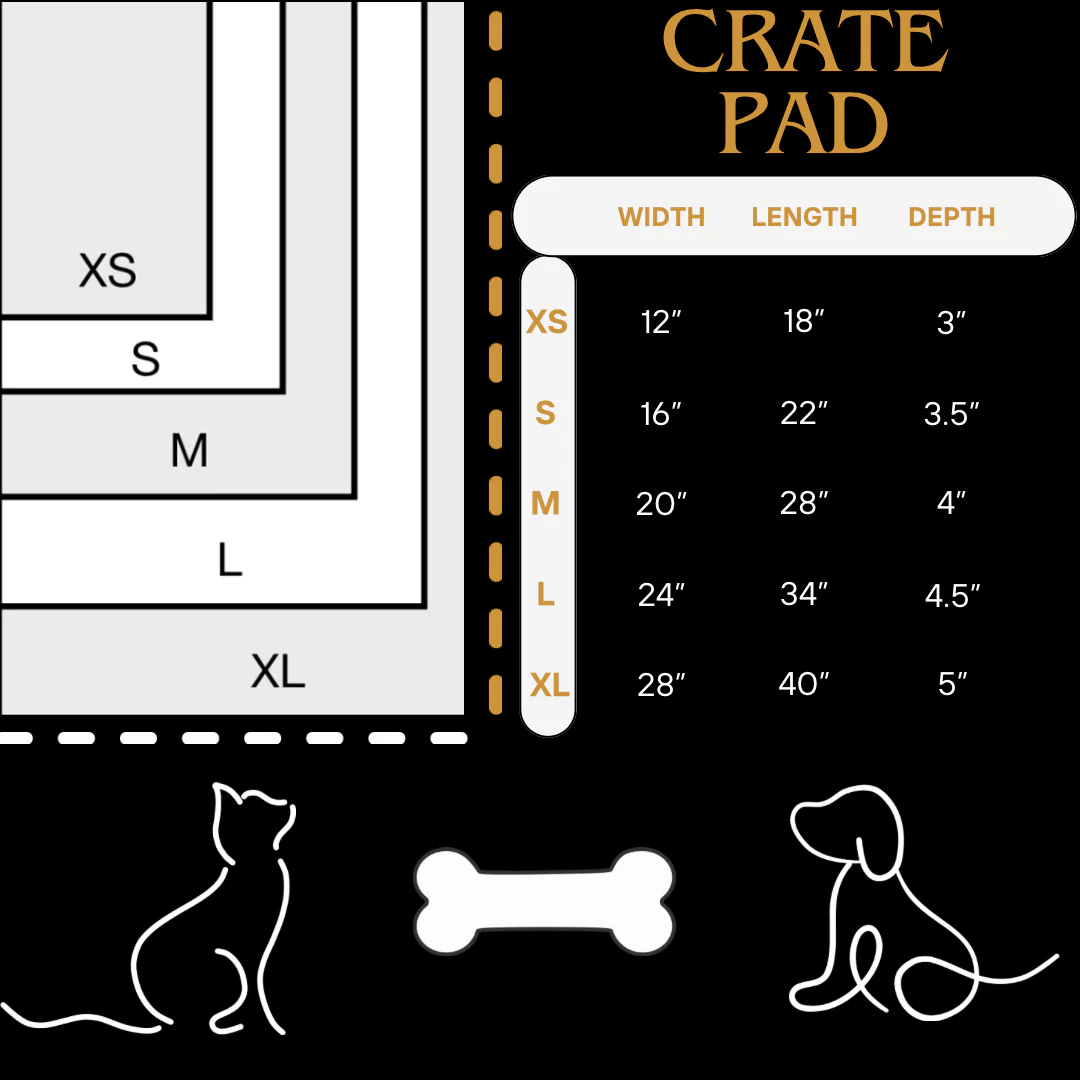 Brown Argyle Pet Crate Pad - Image 4