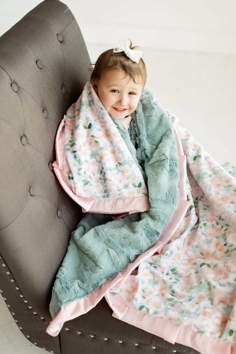 Blushing Blue Blanket - Image 4