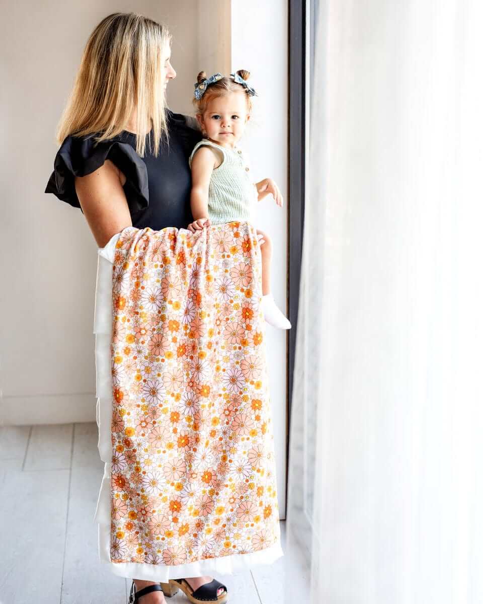Boho Floral Blanket - Image 2