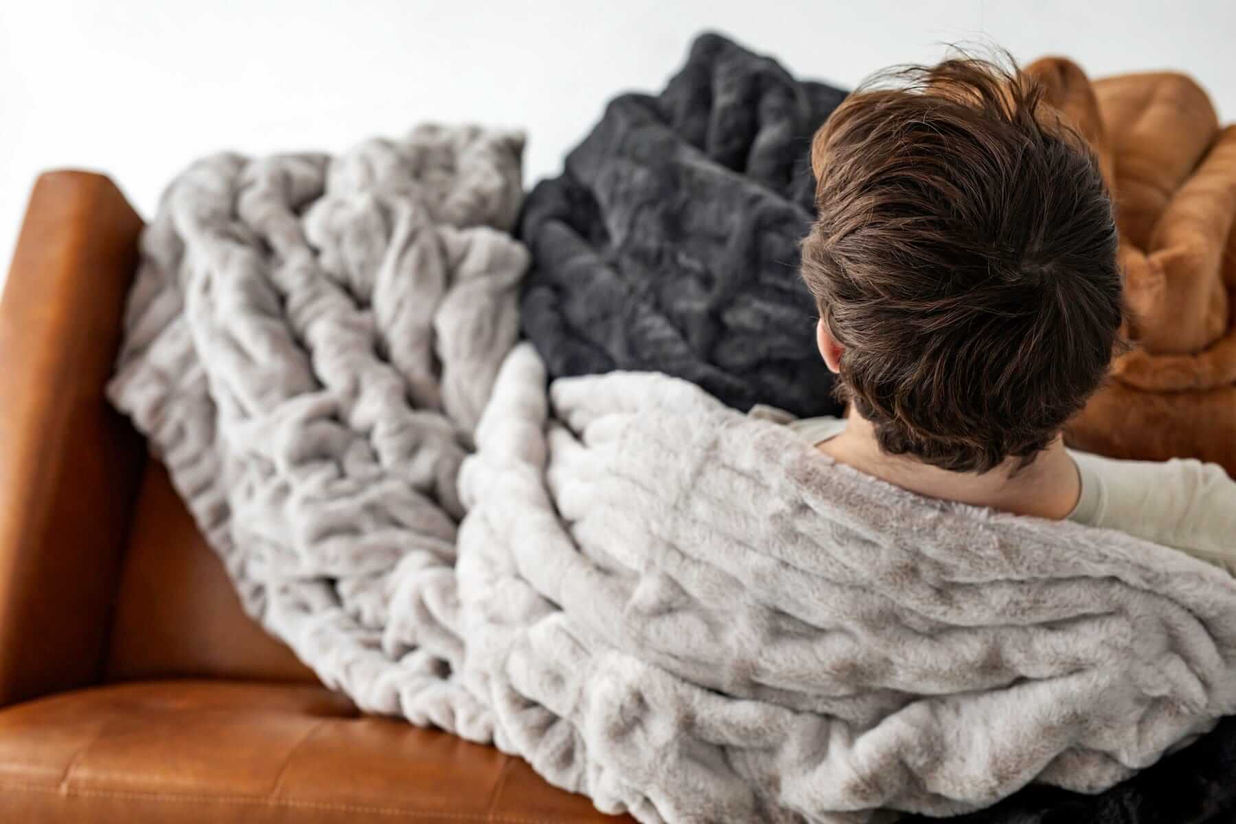 Hugs Tranquil Dove Blanket - Image 6