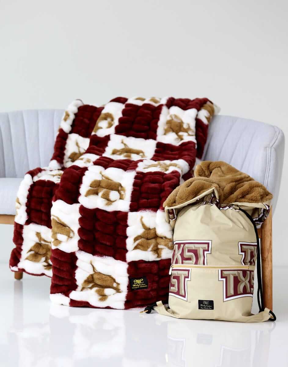 Texas State Bobcats Blanket - Hugs - Image 2